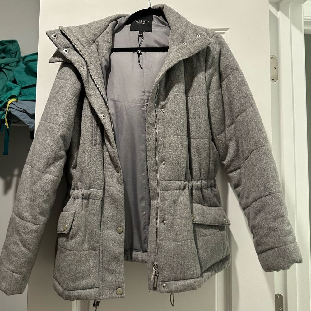 Talbots Gray Winter Jacket